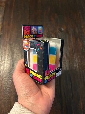 Nee Doh Peace O' Cake Soft Cloud Squish Toy - Multicolor